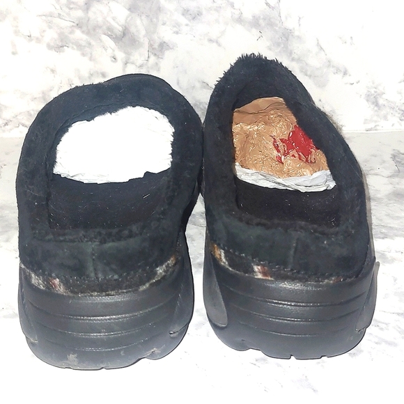 Merrell Air Cushion Shoe Ortholife Black brown white abstract print Encore Burst - Picture 4 of 7